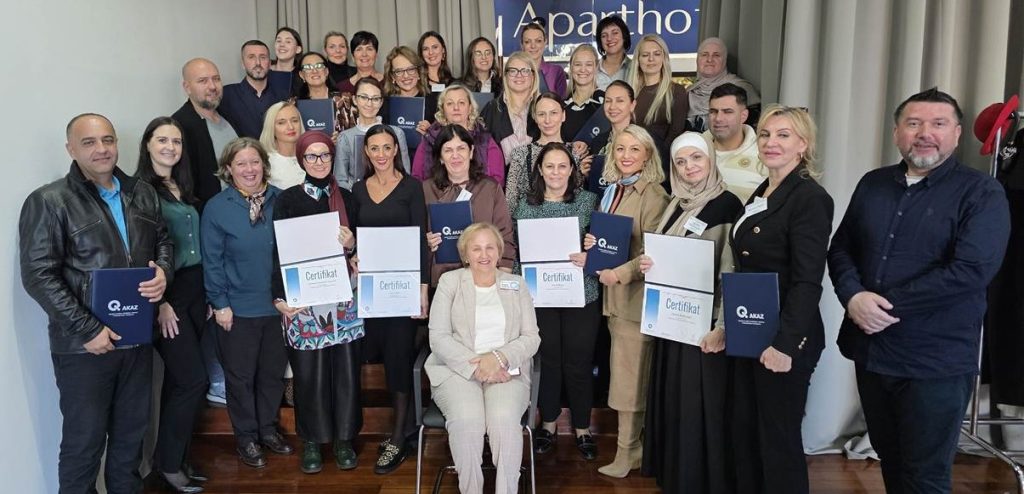 Održana dvodnevna AKAZ obuka za vanjske ocjenjivače